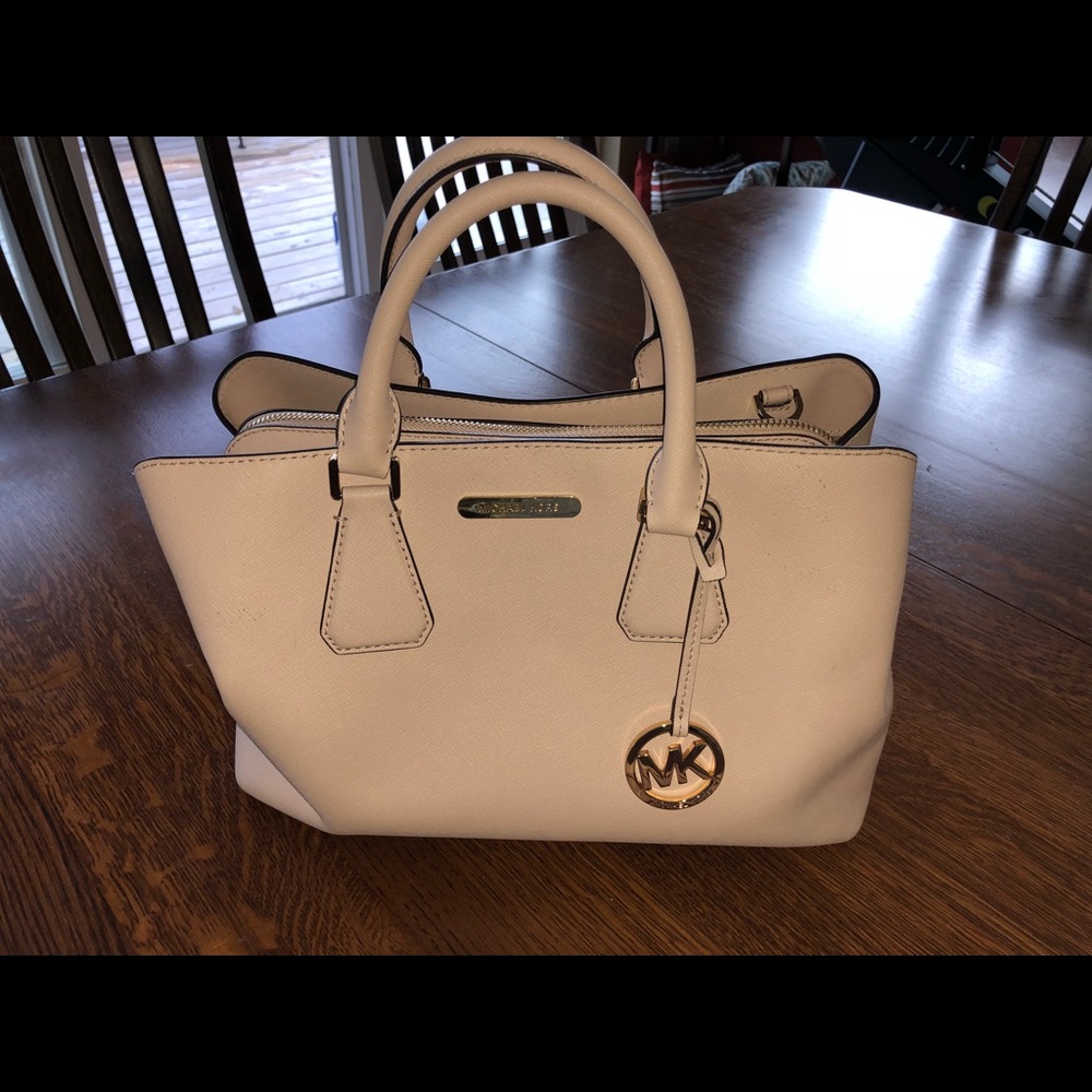 Michael Kors Camille Large Satchel Ballet Pink